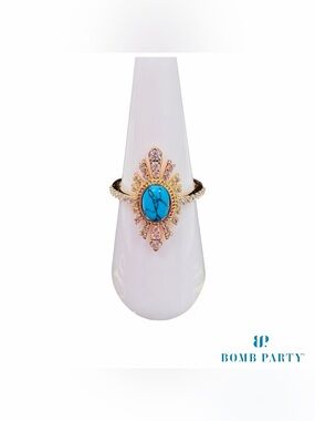 BP Outlaw Collection Ring, RG48816, The Rebel Heiress, Gold - SZ10